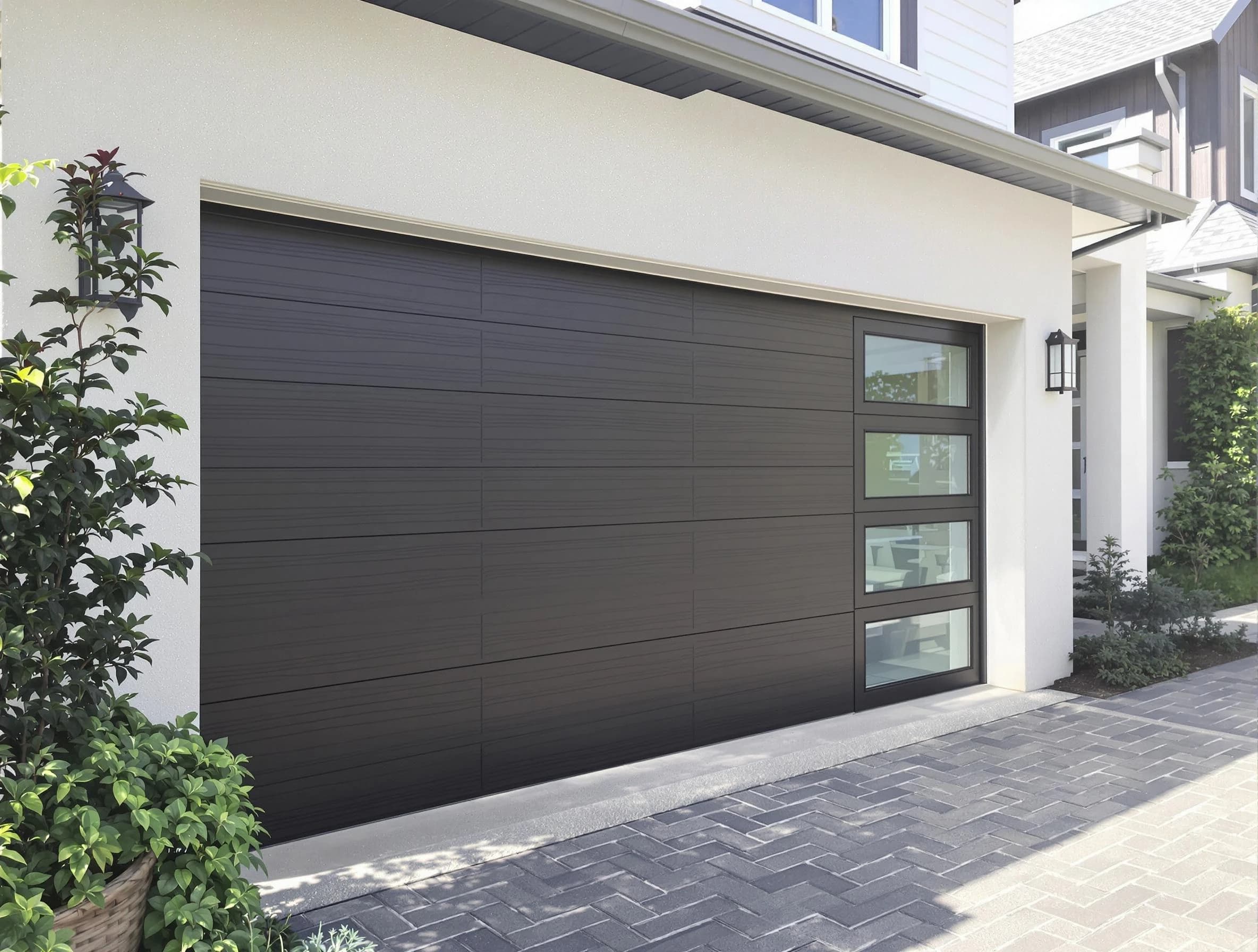 Custom garage door installation by Innsbrook Garage Door Repair in Innsbrook