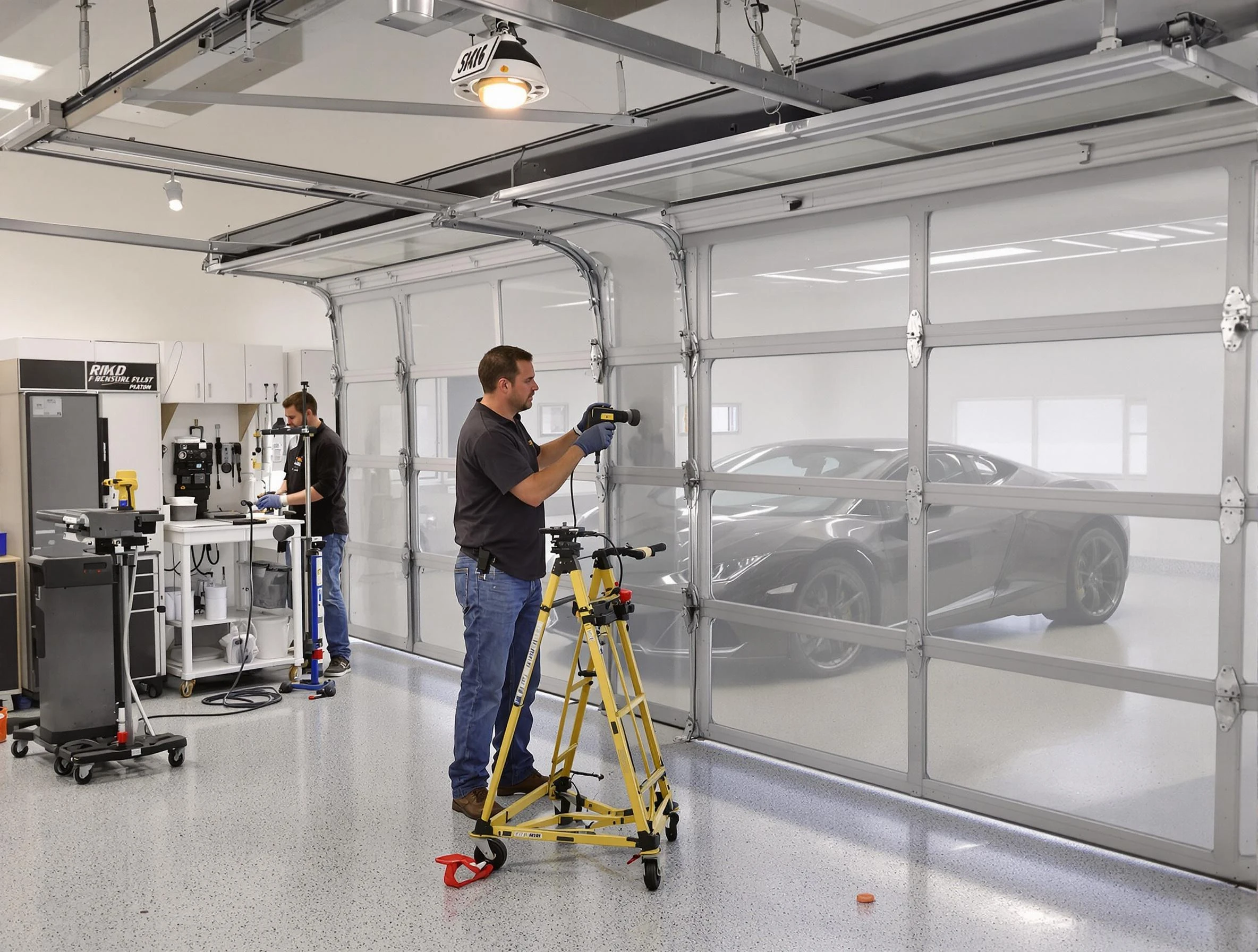 Garage Door Dents Repair in Innsbrook