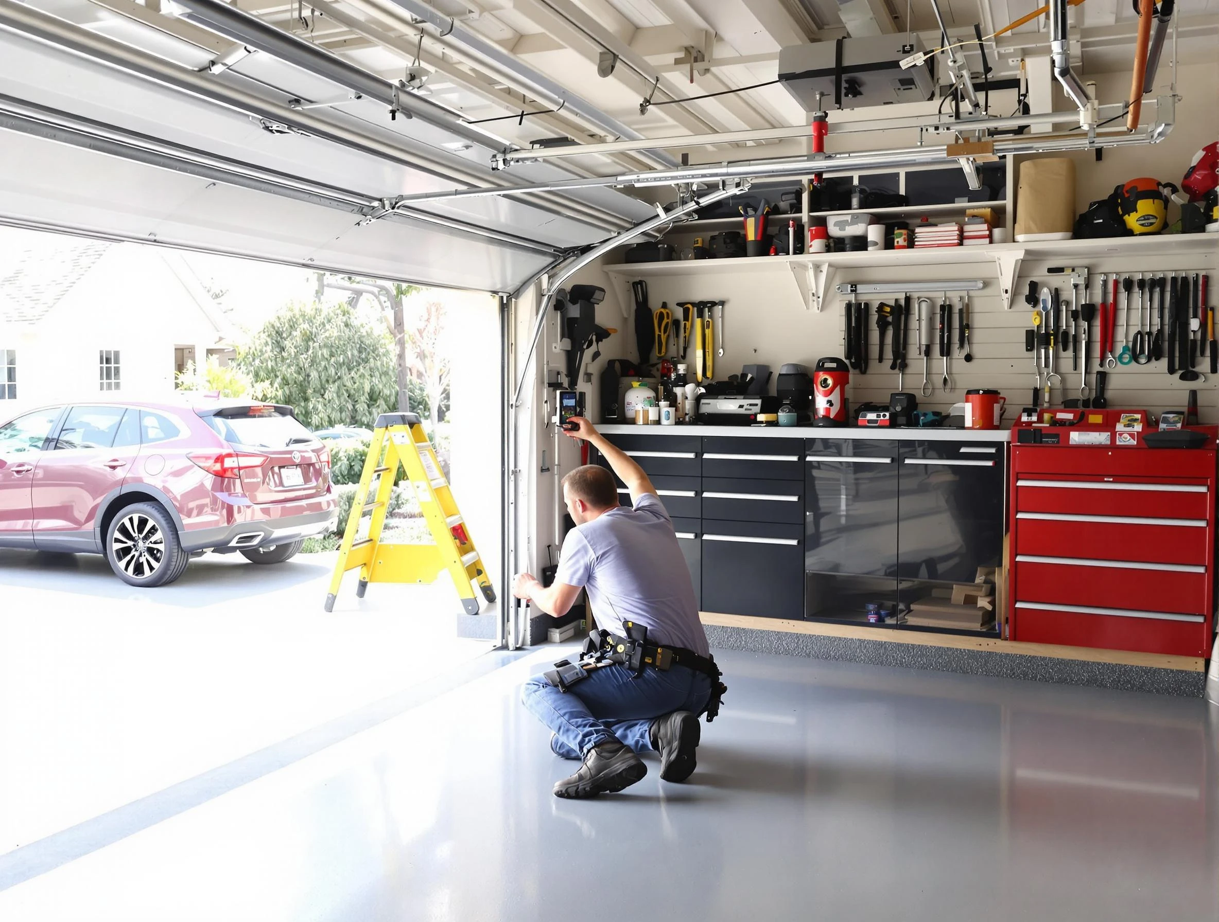 Local garage door repair service by Innsbrook Garage Door Repair in Innsbrook