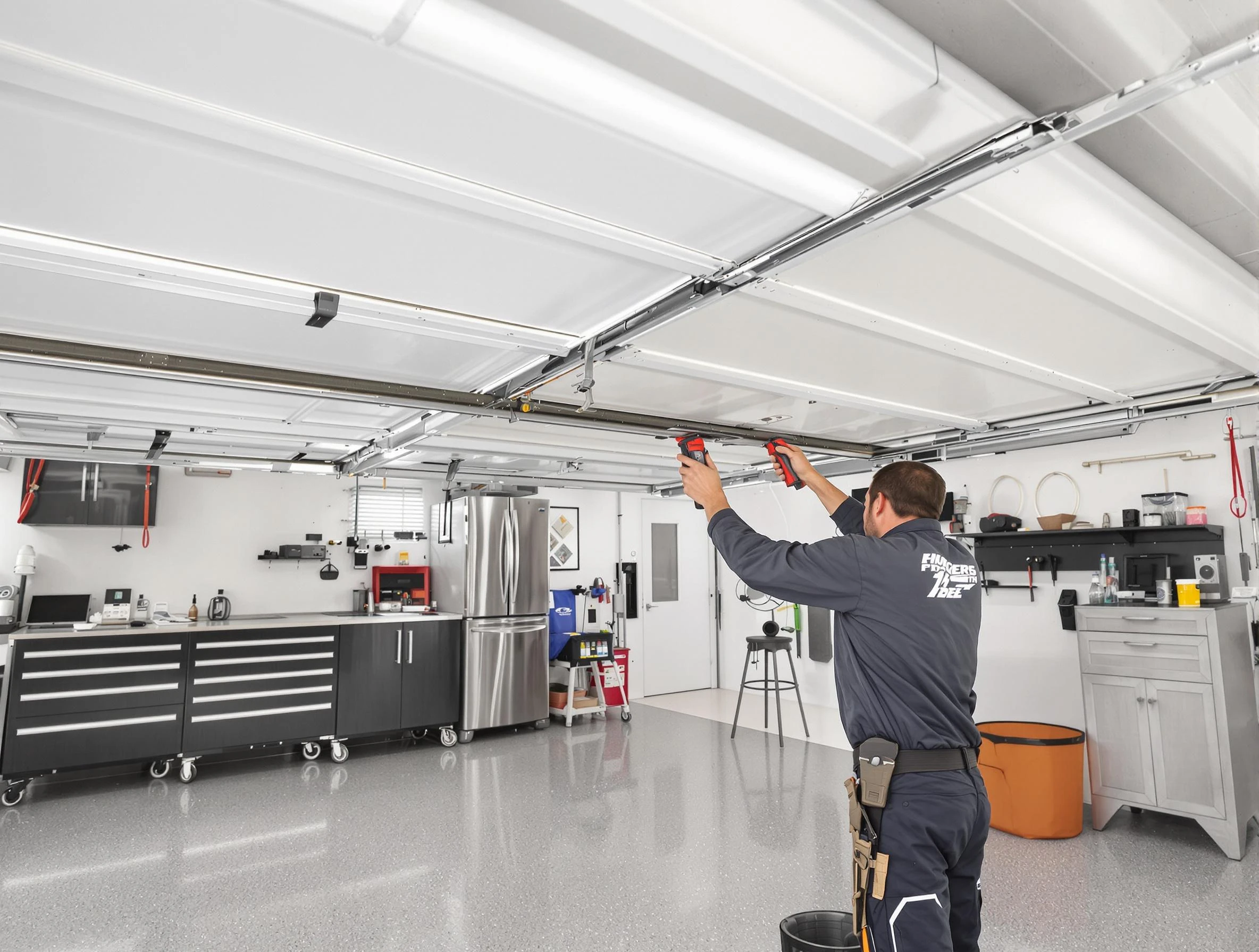 Overhead garage door repair service by Innsbrook Garage Door Repair in Innsbrook